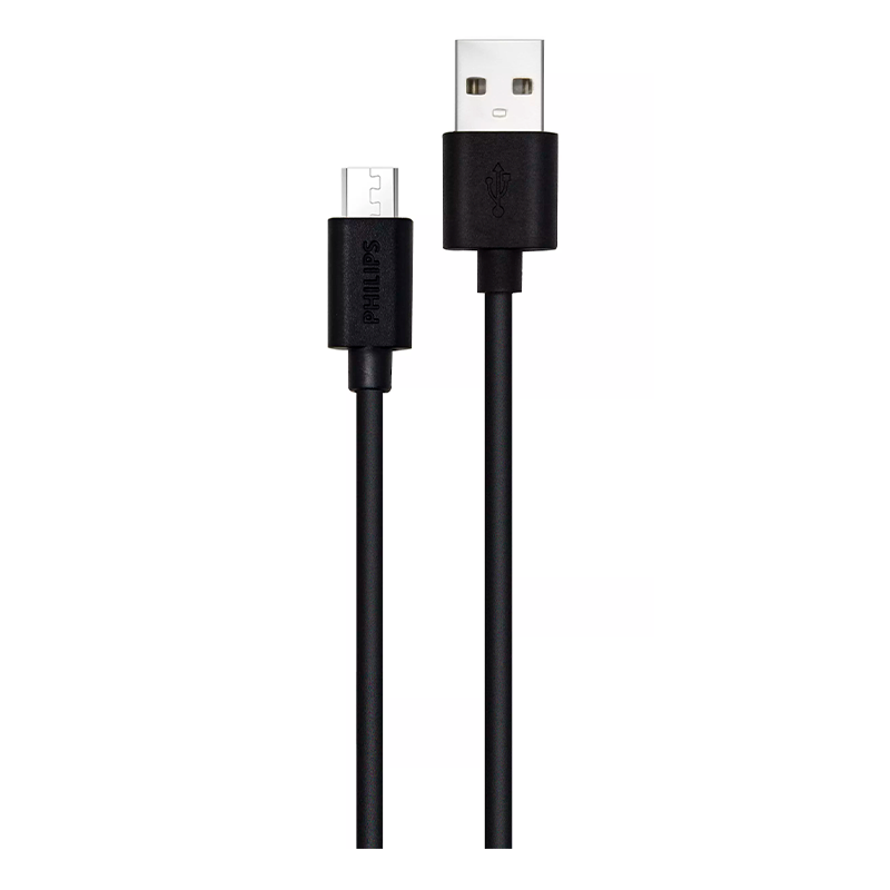 CABLE PHILLIPS TIPO USB-MICRO USB ULTRA FAST - (cod:20153403)