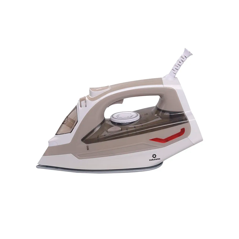 Plancha de ropa eléctrica 2000W, base antiadherente Indurama - (cod:20157319)