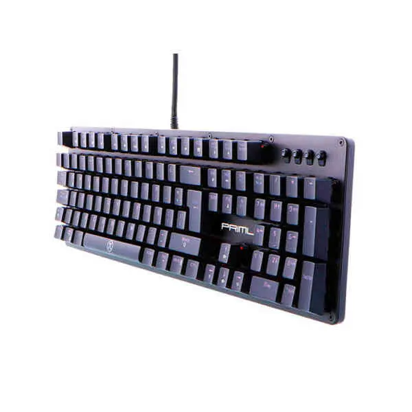 teclado mecanico gamer ballista100t de lado