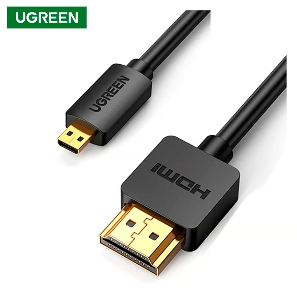 Cable Micro Hdmi a Hdmi Ugreen 4K 60Hz negro 1metro