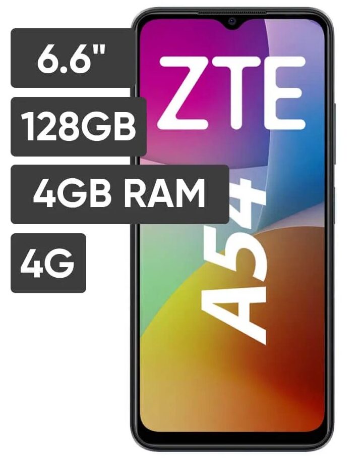 Smartphone ZTE A54 6.6 4GB 128GB 13MP Gris