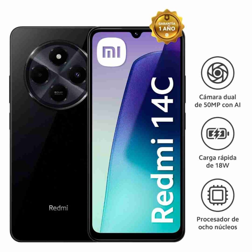 Redmi14c Black 4gbram256gbrom